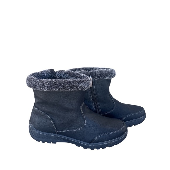 Khombu Black and Gray Winter Boots - Picture 1 of 5